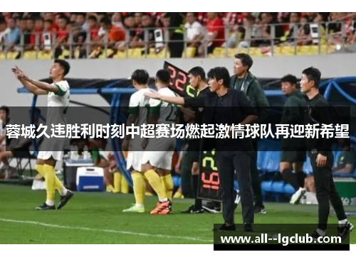 蓉城久违胜利时刻中超赛场燃起激情球队再迎新希望